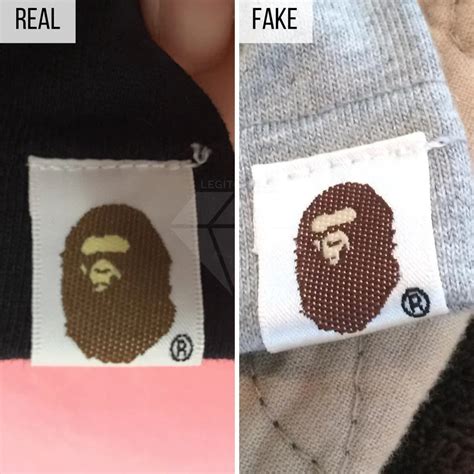 how to tell if bape bag is fake|bape sleeve tag scam.